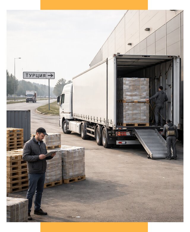 Автоперевозки и доставка фурой из Турции от 122340 р. | СетСервис-Стж