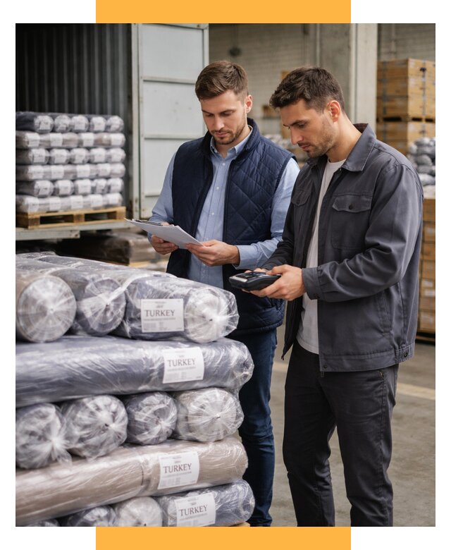 Доставка текстиля из Турции от 45878 р. под ключ, СетСервис-Стж