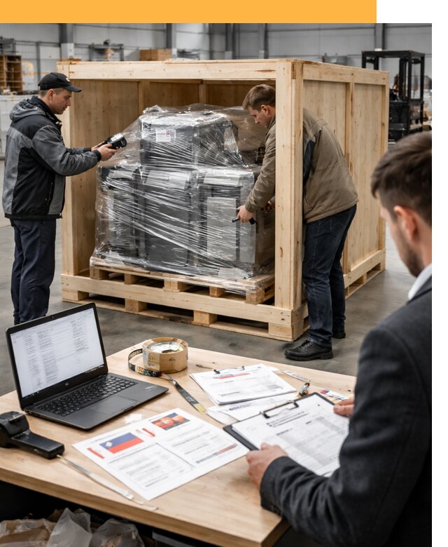 Доставка промышленного оборудования из США от 66268 руб