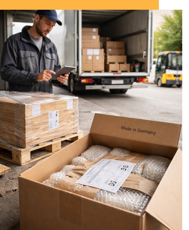Доставка грузов из Германии от 45878 руб с таможенным оформлением