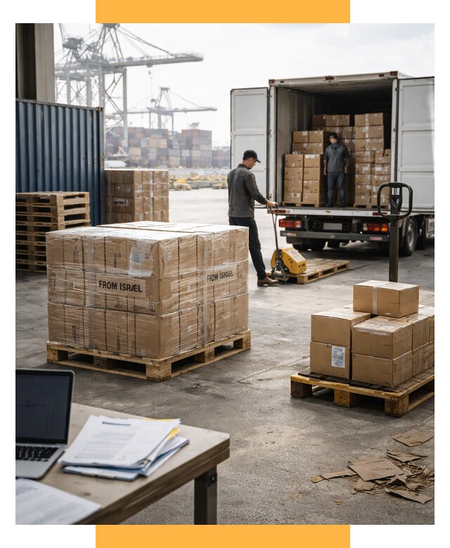 Доставка грузов из Израиля от 15293 р., логистика от СетСервис-Стж