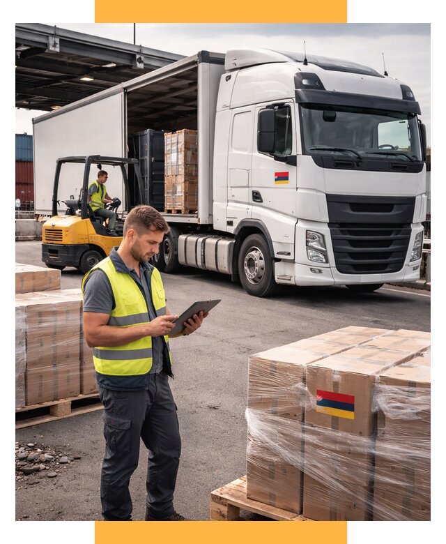 Автоперевозки из Армении от 96853 р. — услуги СетСервис-Стж