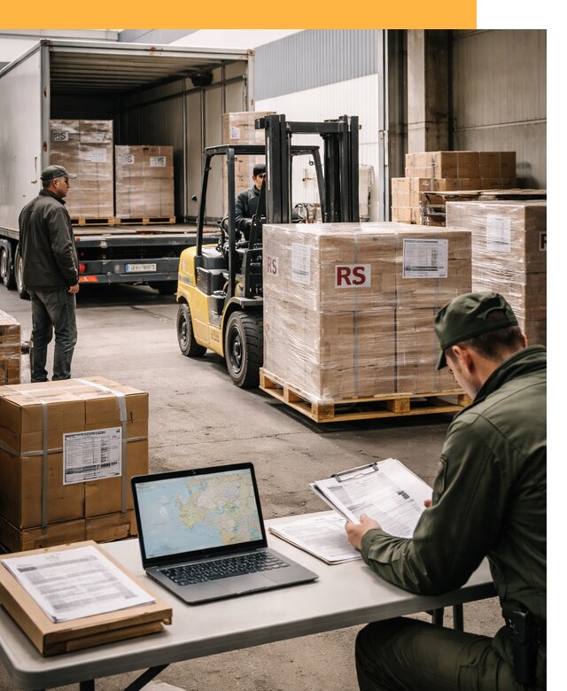 Доставка грузов в Сербию от 45878 руб, международные перевозки