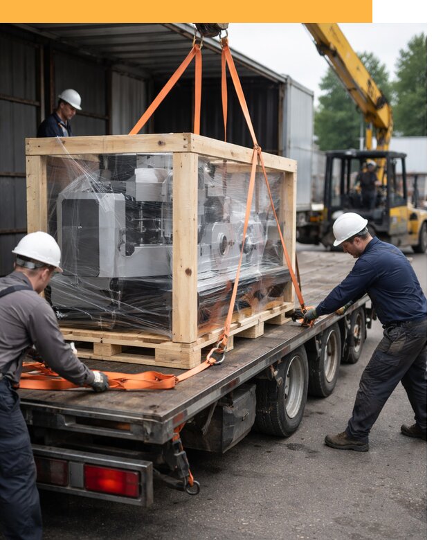 Международная перевозка станков любой сложности от 61170