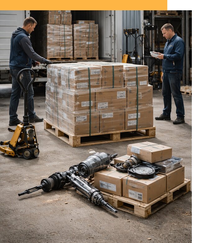 Международная перевозка автозапчастей по миру от 4588 руб