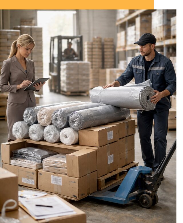 Перевозка текстиля по миру от 15293 руб. с таможней и страхованием