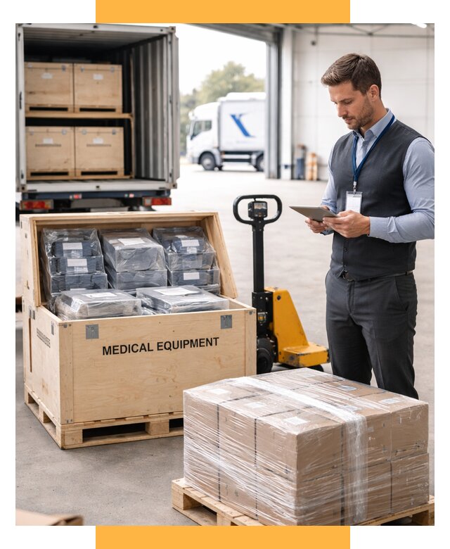 Перевозка медицинского оборудования от 15293 р. в СетСервис-Стж