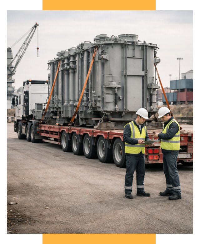 Перевозка негабаритных грузов под ключ от 122340 р., СетСервис-Стж
