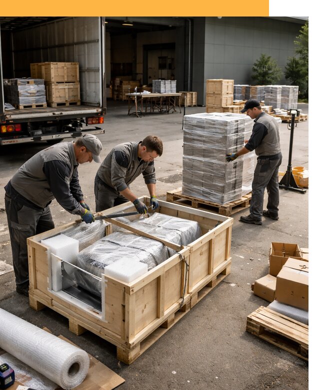 Перевозка выставочных грузов по миру от 25488 руб за м2 с таможней