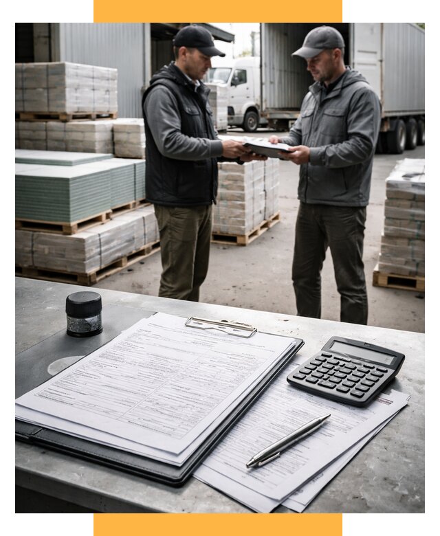 Таможенное оформление стройматериалов от 8666 р. | СетСервис-Стж