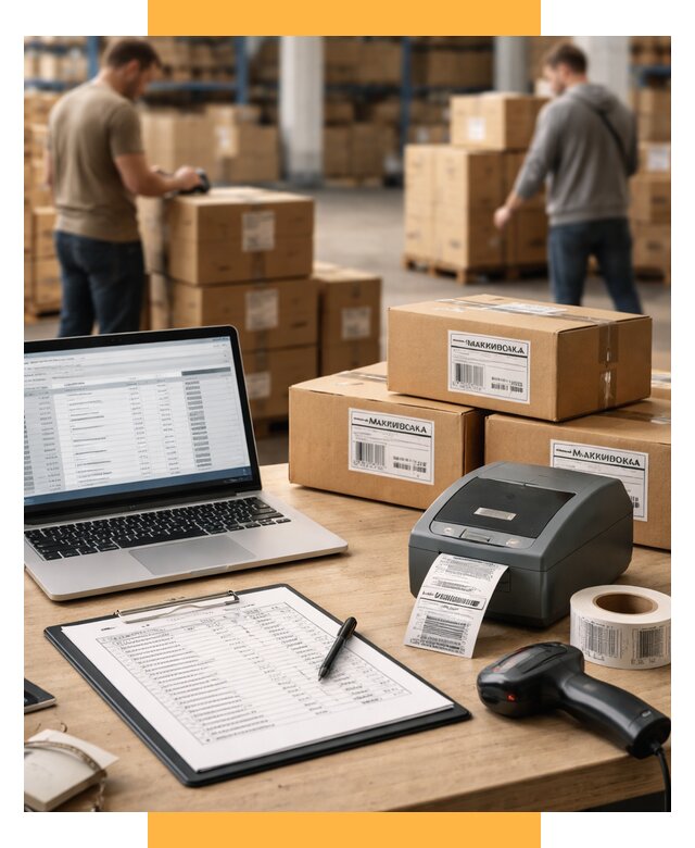 Маркировка импортных товаров от 4588 р. под ключ, СетСервис-Стж